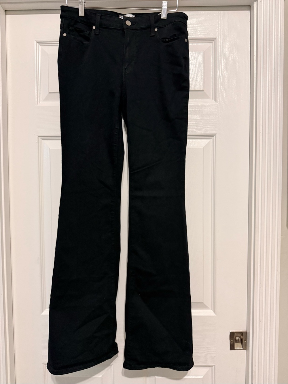 PAIGE Black Flare Jeans